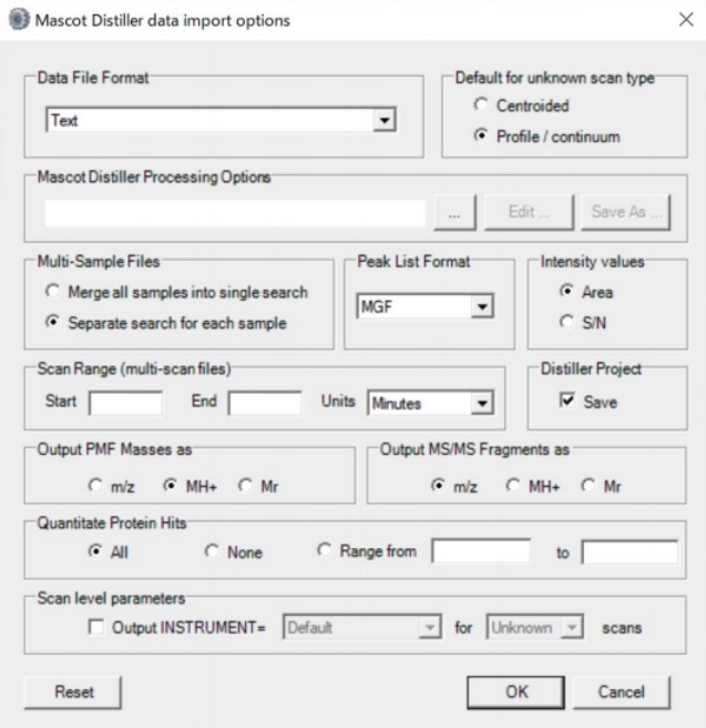 Mascot Distiller Daemon Toolbox